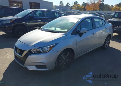 2021 Nissan Versa Sv Xtronic Cvt z USA, uszkodzony, nr VIN 3N1CN8EV6ML830527
